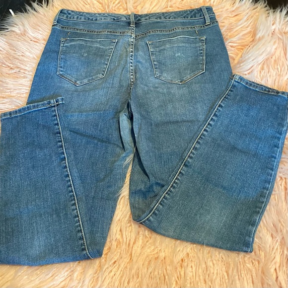 High Rise Blue Skinny Jeans - Picture 2 of 3